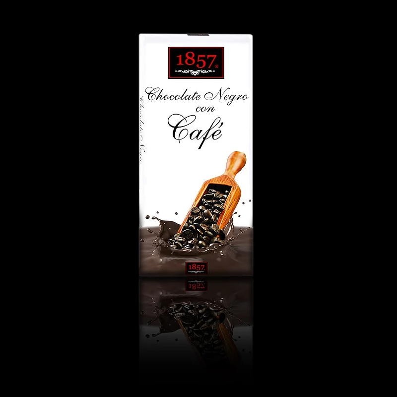 1857 - Chocolate negro con café